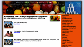 What Christianveg.org website looked like in 2020 (3 years ago)