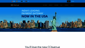 What Ccavenue.us website looked like in 2020 (3 years ago)