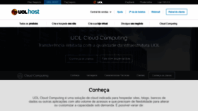 What Clouduol.com.br website looked like in 2020 (3 years ago)