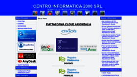 What Cinet.it website looked like in 2020 (3 years ago)