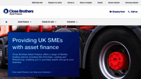What Closeassetfinance.co.uk website looked like in 2020 (3 years ago)