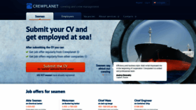 What Crewplanet.eu website looked like in 2020 (3 years ago)