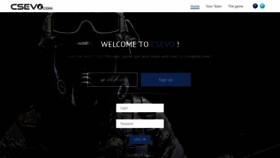 What Csevo.com website looked like in 2020 (3 years ago)