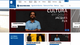 What Centroculturalminastc.com.br website looked like in 2020 (3 years ago)