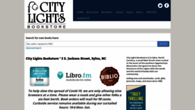 What Citylightsnc.com website looked like in 2020 (3 years ago)