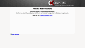 What Ckcomputing.co.uk website looked like in 2020 (3 years ago)