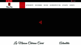 What Chereau-carre.fr website looked like in 2020 (3 years ago)