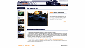What Clasicostopcar.com website looked like in 2020 (3 years ago)