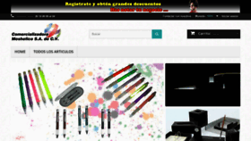 What Comercializadoramoshelico.com website looked like in 2020 (3 years ago)