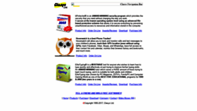 What Clasys.com website looked like in 2020 (5 years ago)
