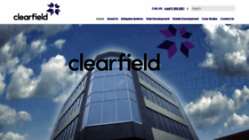 What Clearfield.com website looked like in 2020 (3 years ago)