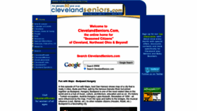 What Clevelandseniors.com website looked like in 2020 (3 years ago)