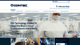 What Contechealthcare.com website looked like in 2020 (3 years ago)