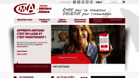 What Cm-alsace.fr website looked like in 2020 (3 years ago)