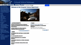 What Cs.technion.ac.il website looked like in 2020 (5 years ago)