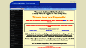 What Calhobbydist.com website looked like in 2020 (3 years ago)