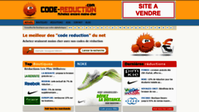 What Code-reduction.com website looked like in 2020 (3 years ago)