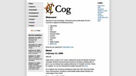 What Cogx.org website looked like in 2020 (5 years ago)