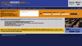 What Collegebooksdirect.com website looked like in 2020 (3 years ago)