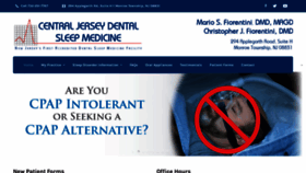 What Centraljerseydental.com website looked like in 2020 (3 years ago)