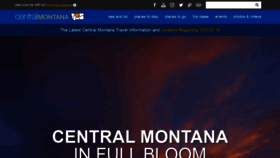 What Centralmontana.com website looked like in 2020 (3 years ago)