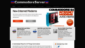 What Commodoreserver.com website looked like in 2020 (3 years ago)