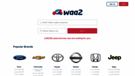 What Cars.waa2.com website looked like in 2020 (3 years ago)