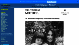 What Compleatmother.com website looked like in 2020 (3 years ago)