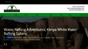 What Continentalsafaris.com website looked like in 2020 (3 years ago)