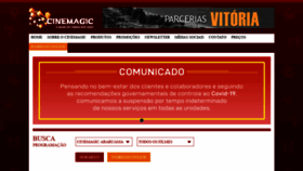 What Cinemagic.art.br website looked like in 2020 (3 years ago)