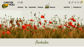 What Chrueterhuesli.ch website looked like in 2020 (3 years ago)