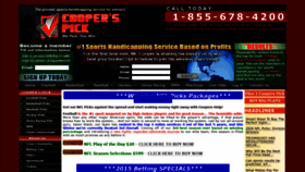 What Cooperspick.com website looked like in 2020 (3 years ago)