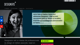 What Collectif-designersplus.fr website looked like in 2020 (3 years ago)