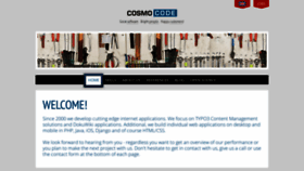 What Cosmocode.de website looked like in 2020 (3 years ago)