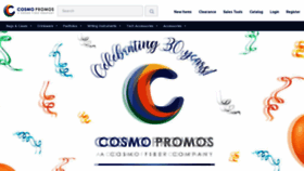 What Cosmofiber.com website looked like in 2020 (3 years ago)