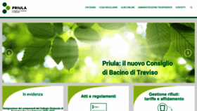 What Consorziopriula.it website looked like in 2020 (3 years ago)