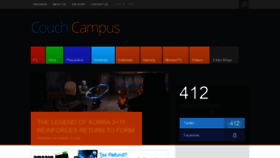 What Couchcampus.com website looked like in 2020 (3 years ago)
