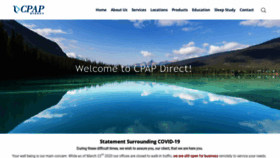 What Cpapdirect.ca website looked like in 2020 (3 years ago)