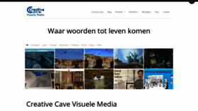 What Creativecave.com website looked like in 2020 (3 years ago)