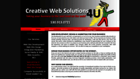 What Creativewebsolutions4u.com website looked like in 2020 (3 years ago)
