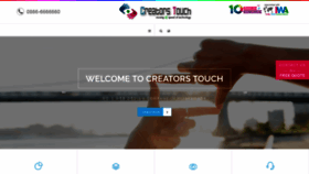 What Creatorstouchglobal.com website looked like in 2020 (3 years ago)