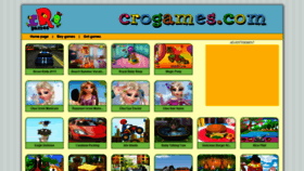What Crogames.com website looked like in 2020 (3 years ago)