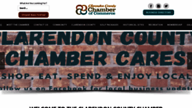 What Clarendoncounty.com website looked like in 2020 (3 years ago)