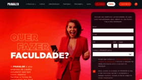 What Creditopravaler.com.br website looked like in 2020 (3 years ago)