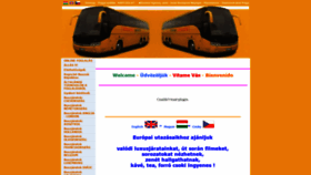 What Cseh-busz.hu website looked like in 2020 (4 years ago)