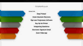 What Ctrlaltshift.co.uk website looked like in 2020 (3 years ago)