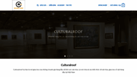 What Culturalroof.com website looked like in 2020 (3 years ago)
