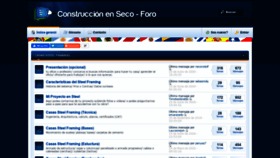What Construccionenseco-foro.com website looked like in 2020 (3 years ago)
