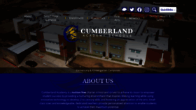 What Cumberlandacademy.com website looked like in 2020 (3 years ago)