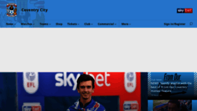 What Ccfc.co.uk website looked like in 2020 (3 years ago)